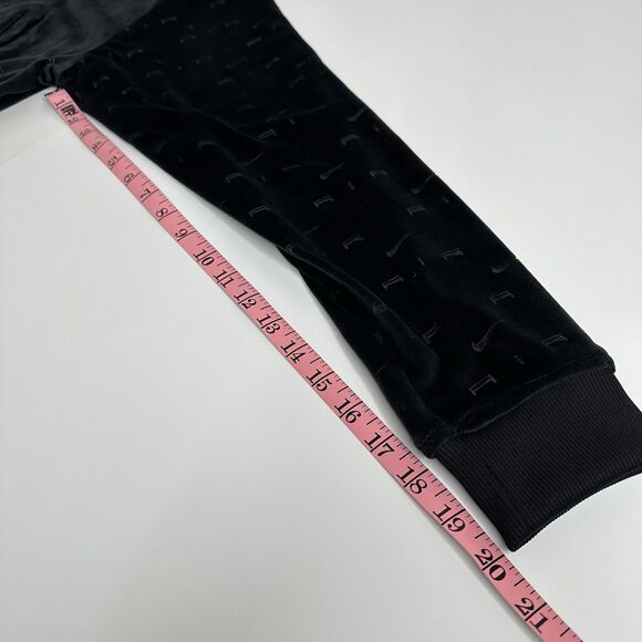 Nike Air Velour Jacket Sz L Black White Full Zip AOP DD5449 010 Sportswear NEW - Picture 12 of 15